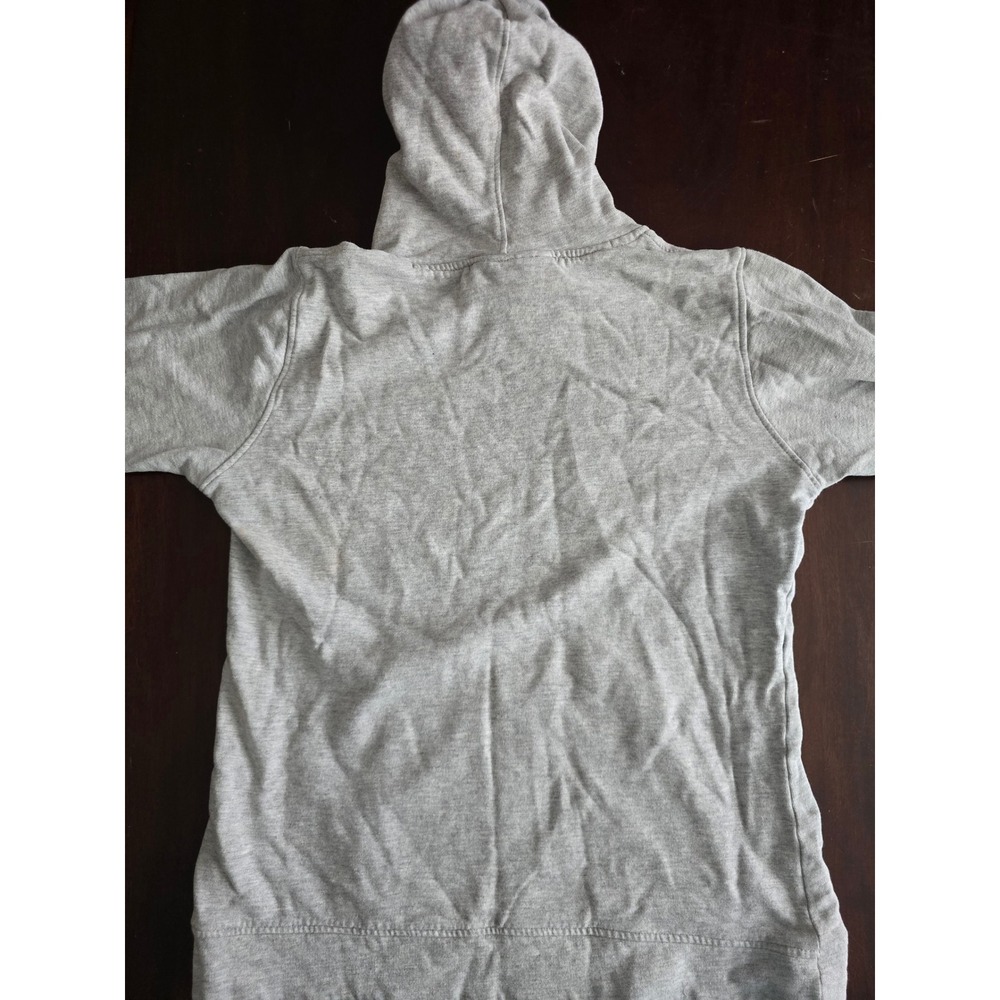 Under Armour Mens Fleece Hoodie Heather Grey Embroidered Logo Pullover Medium - Picture 3 of 3